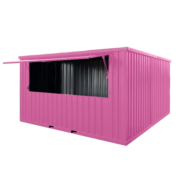 BAR CONTAINER 4×4 METER XL Rosa RAL 3015