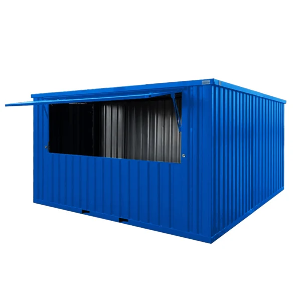 BAR CONTAINER 4×4 METER Blau RAL 5015