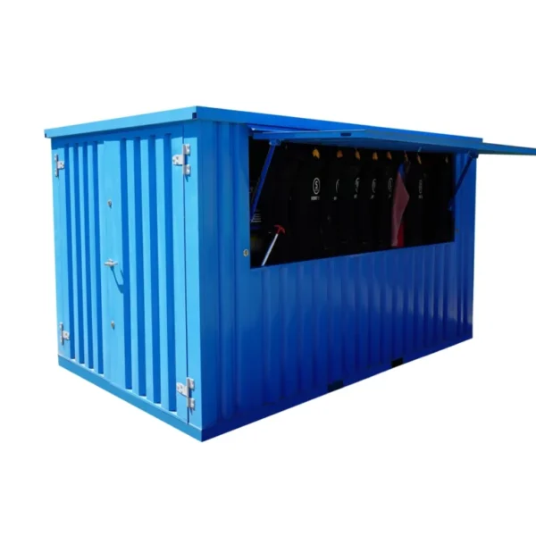BAR CONTAINER 3×4 METER XL Blau RAL 5015