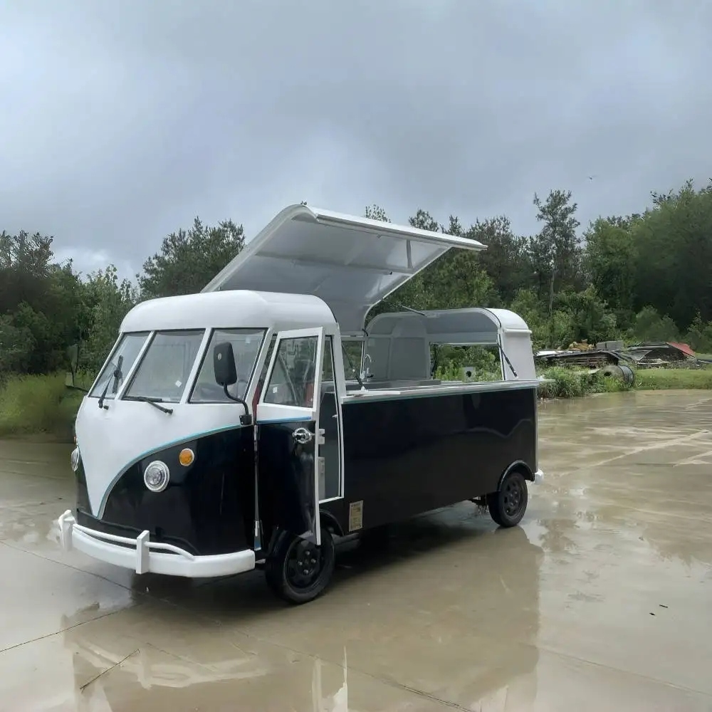 Mobiler VW-Bus-Foodtruck für Einzelhandel und Werbezwecke